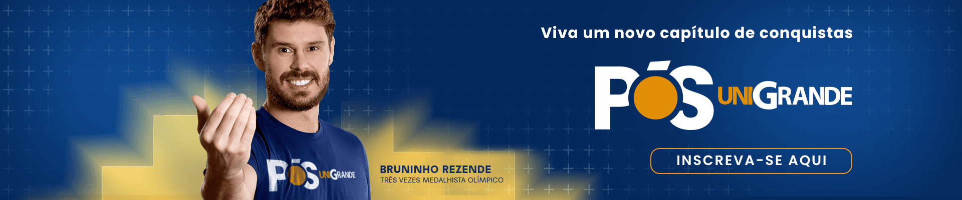 Banner de inscrição para a Pós-Graduação da UniGrande